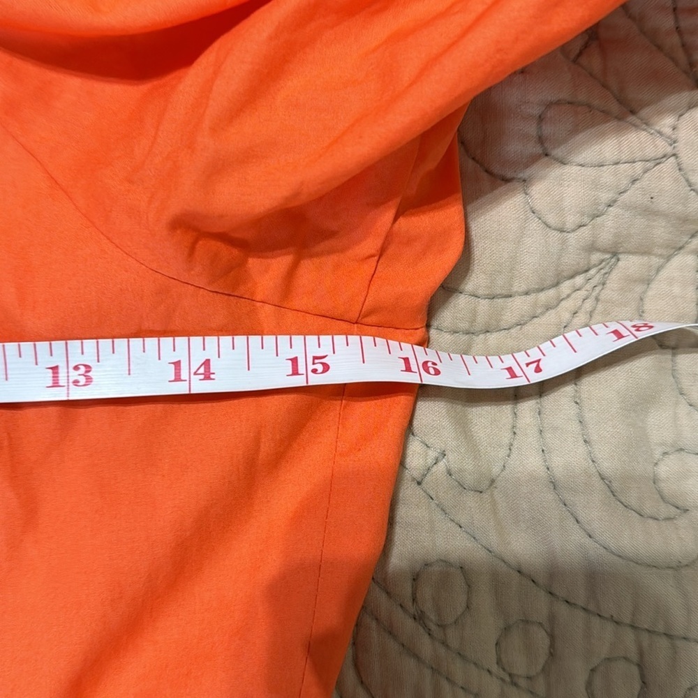 Farm‎ Rio Anthropologie Puff Sleeve Ruffled Tier Color block Maxi Dress - Picture 11 of 15